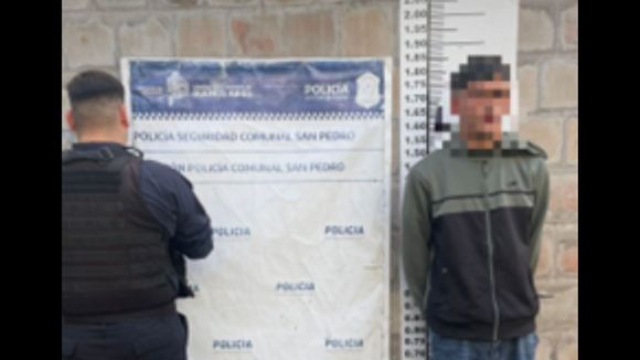 Joven detenido con pedido de paradero activo por un hurto agravado