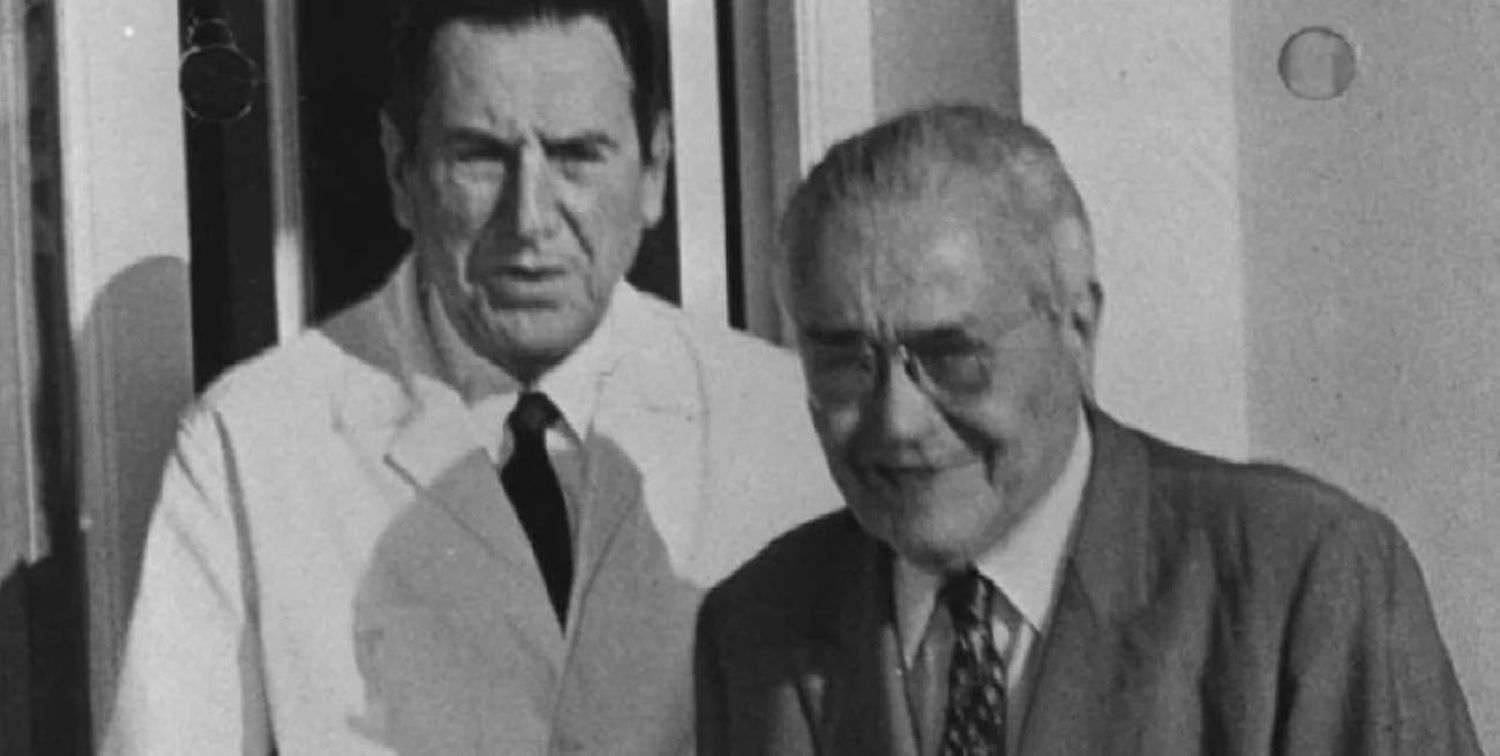 Perón y Balbín. Foto: Archivo