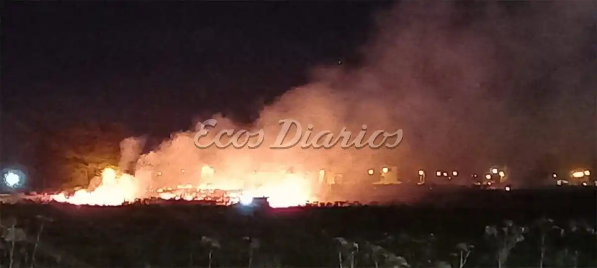 Incendio de pastizales