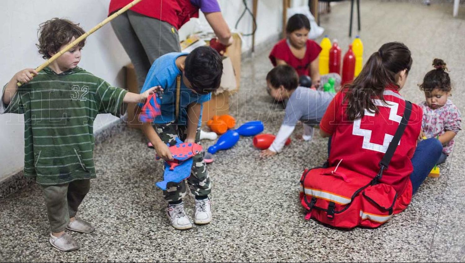 Ante la persisentecia del temporal, evalúan abrir otro centro de evacuados