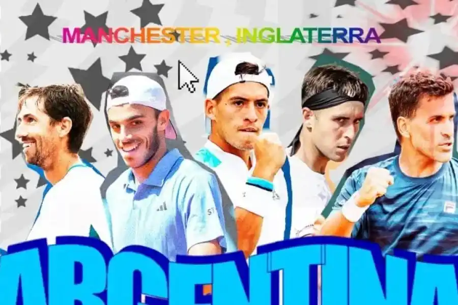 El equipo de Argentina para la fase de grupos de la Copa Davis en Manchester