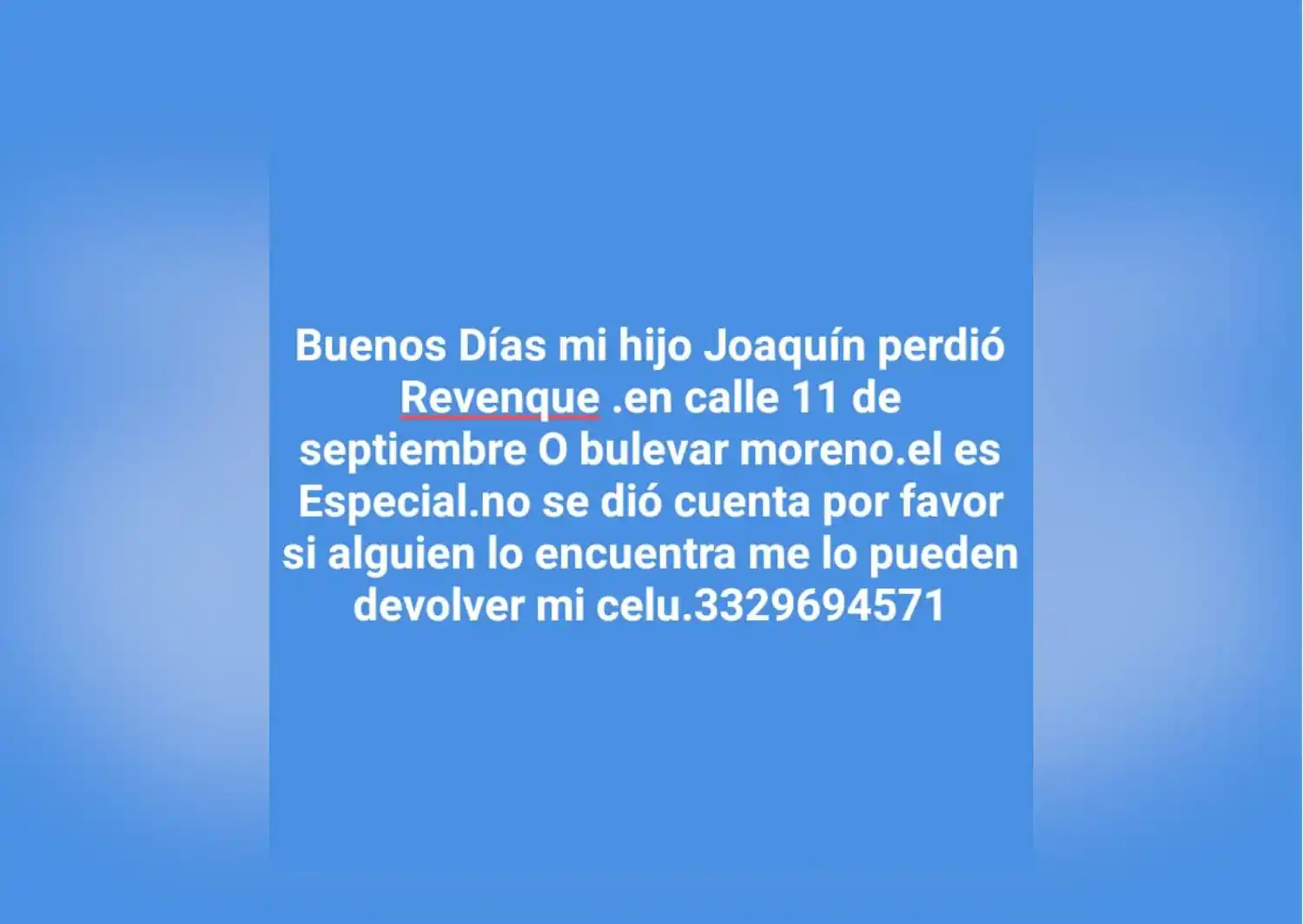 Joaquín perdió un rebenque