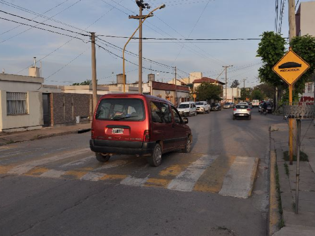 Lomos de burro y señalización