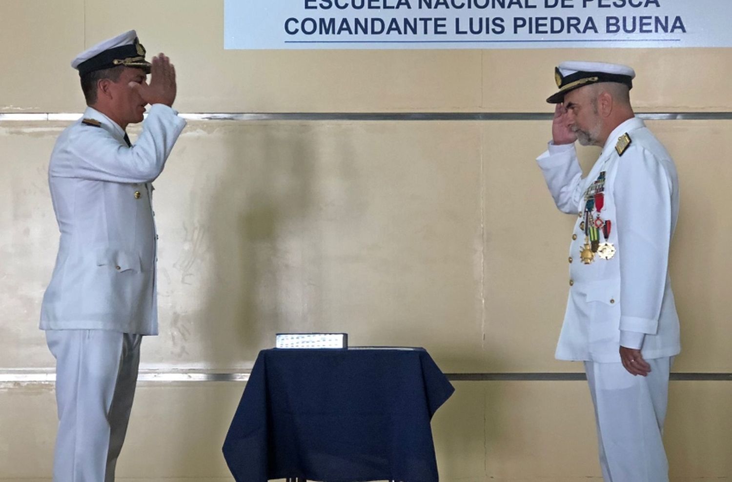 Asumió el nuevo director de la Escuela Nacional de Pesca