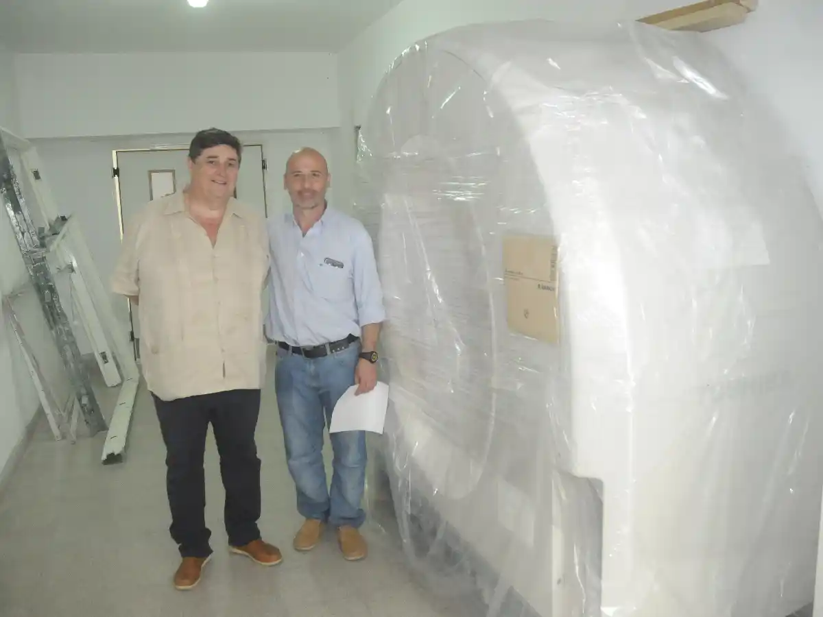 Llegó el tomógrafo al Hospital: ya no se deberán hacer entre 80 y 100 derivaciones por mes 