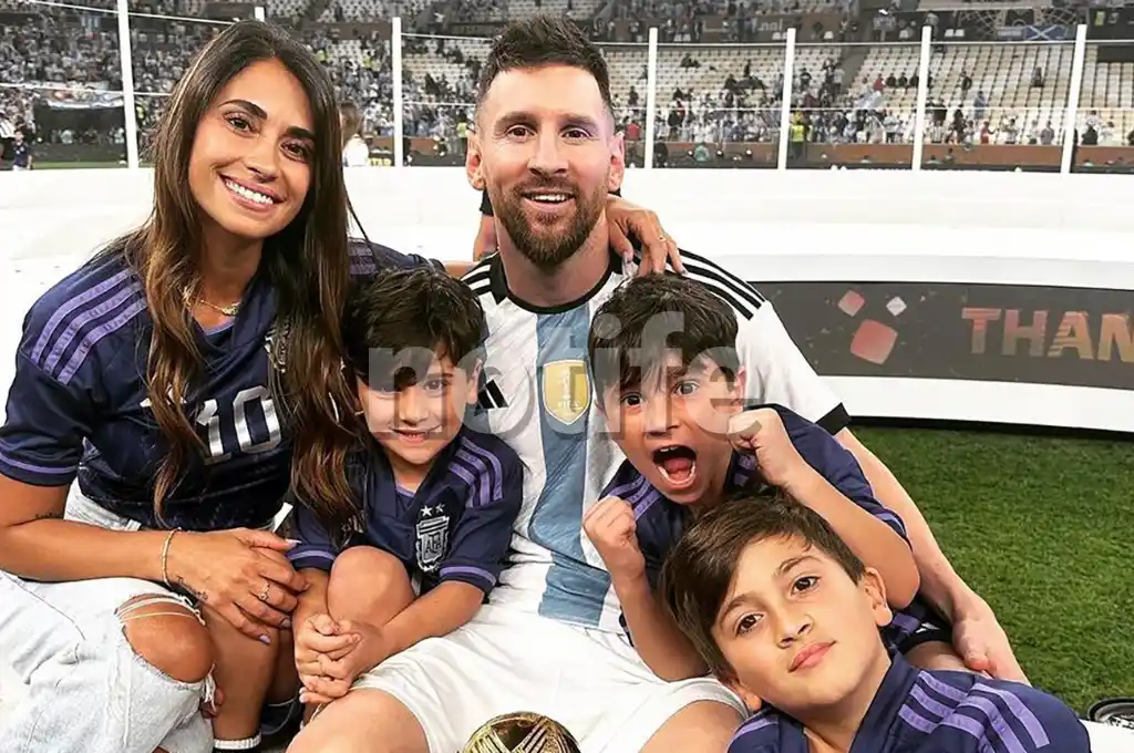 Antonela Roccuzzo le dedicó un especial mensaje a Messi.
