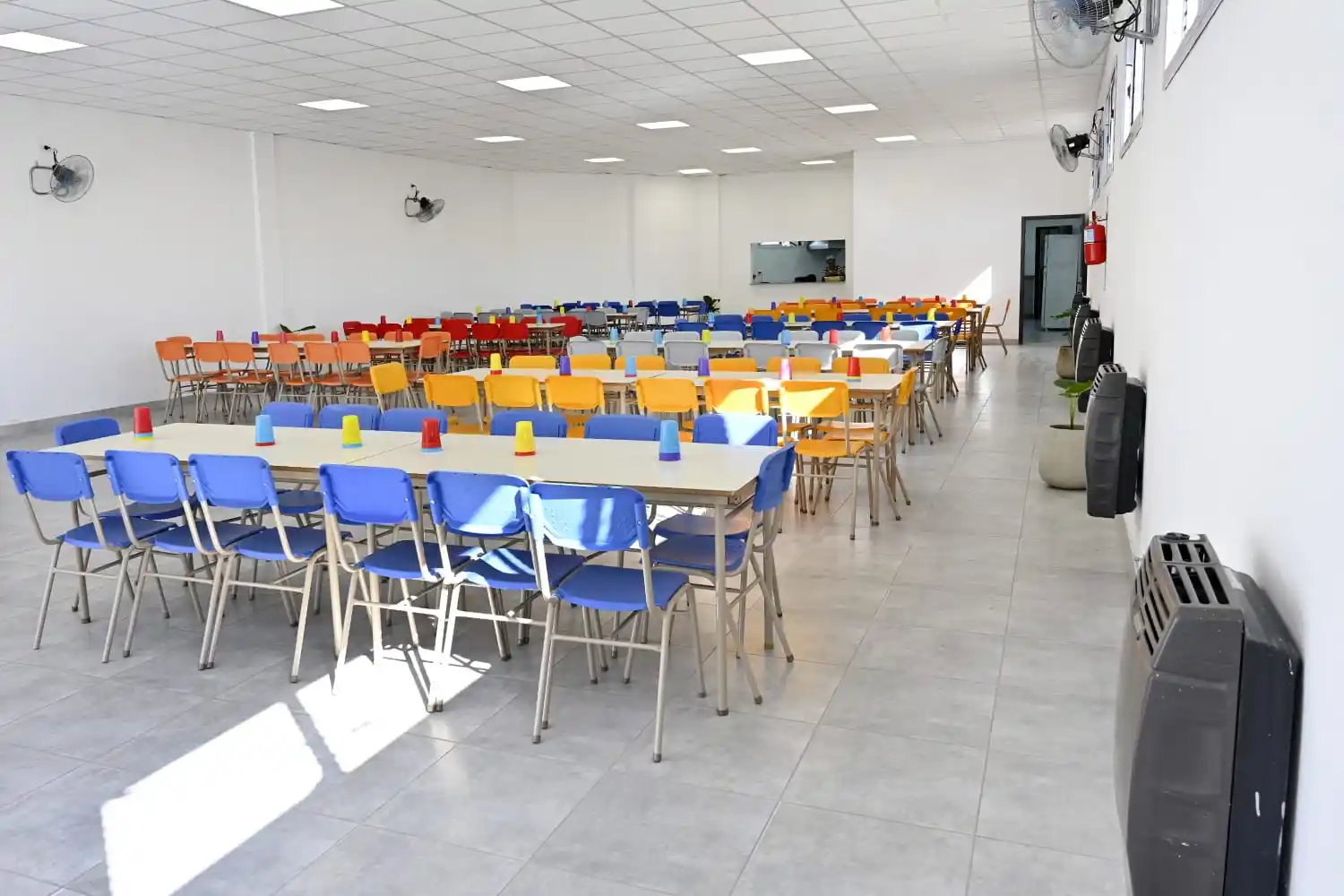 El comedor de la Escuela Primaria N° 36 de General Pacheco