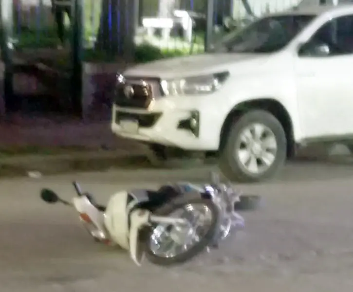 Menor herido