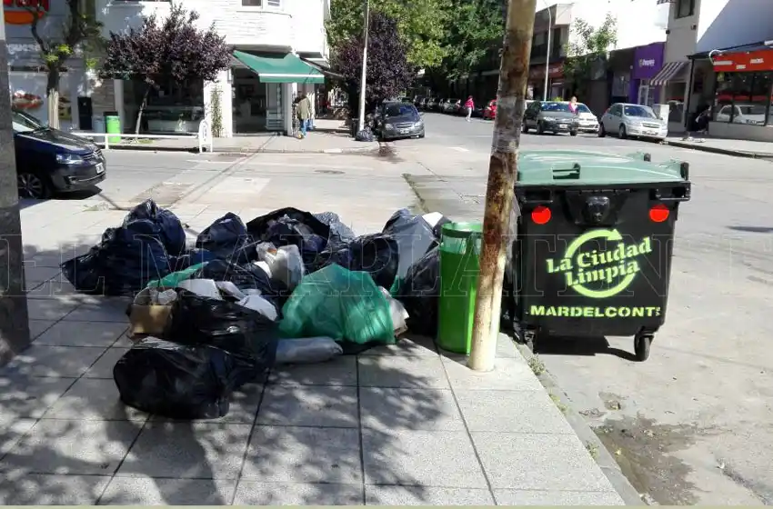 Mar del Plata está otra vez sin recolección de residuos