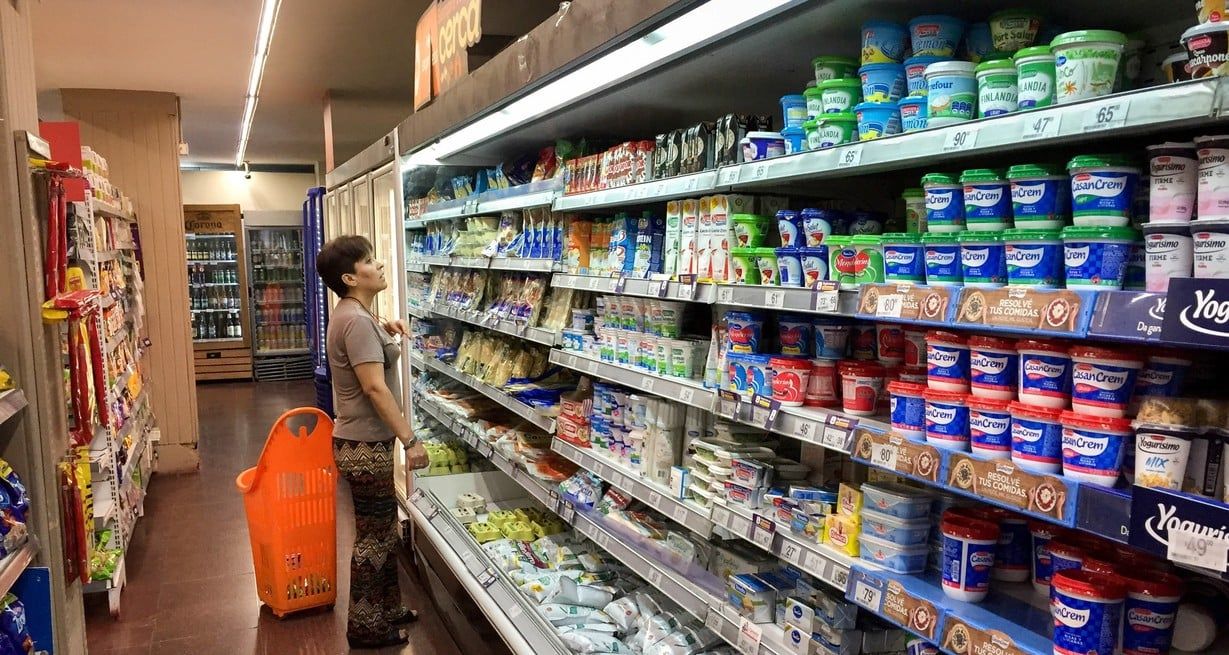 Alimentos y bebidas subió 29,7 por ciento.