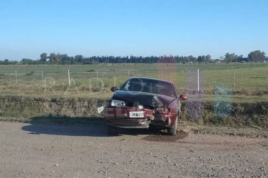 Accidente de tránsito en la zona rural de Rafaela