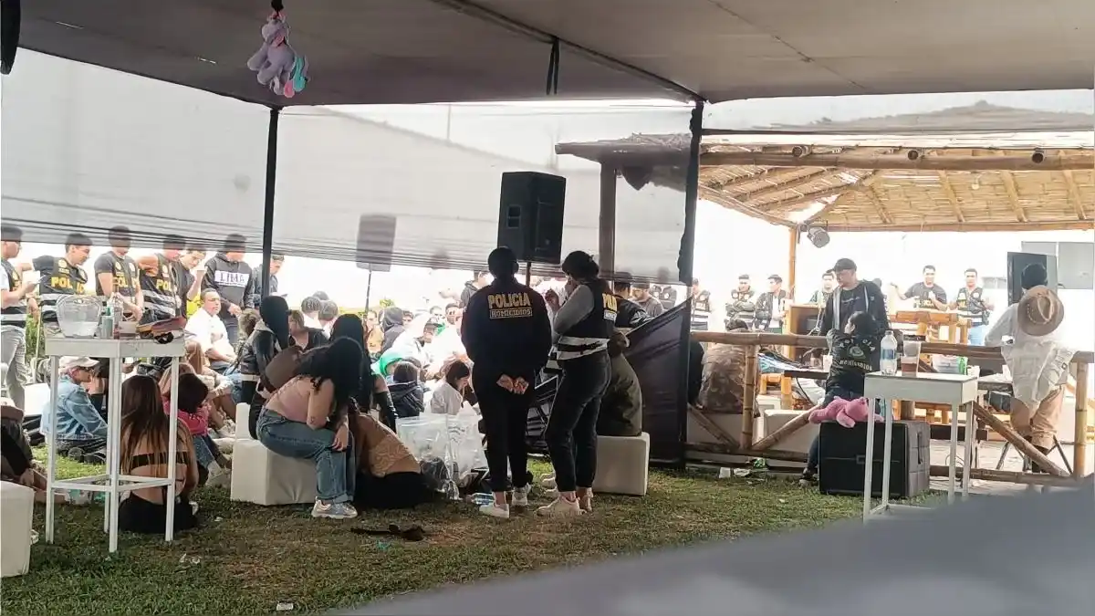 Operativo en una fiesta en Perú deja 20 venezolanos detenidos: portaban armas y granadas
