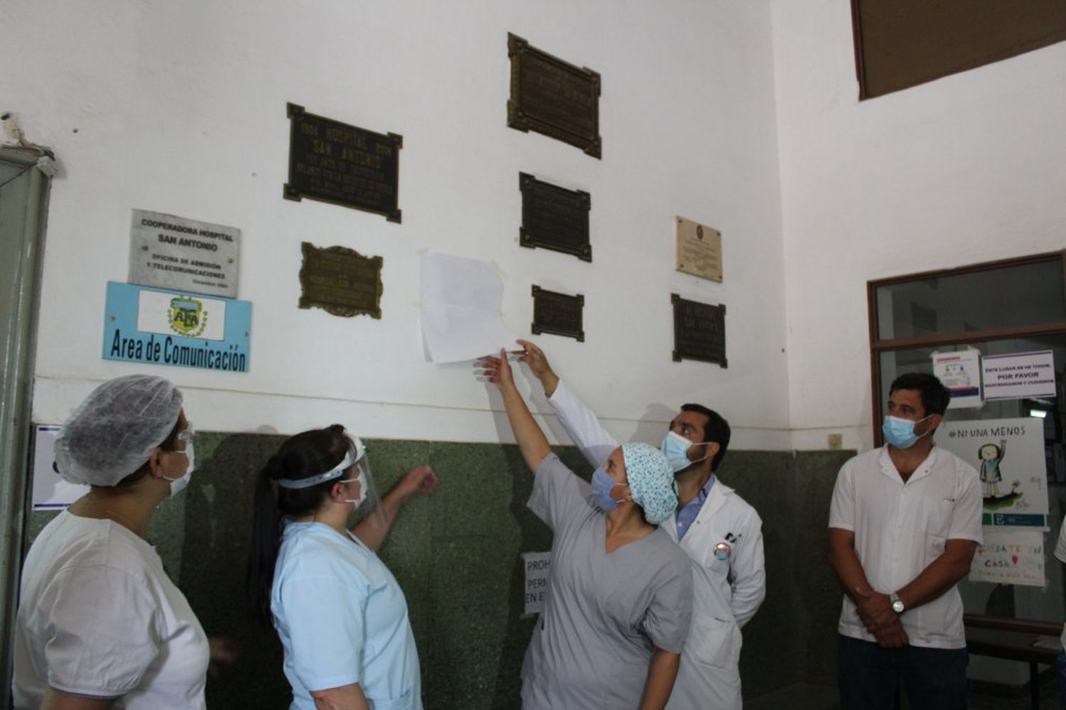 El Hospital San Antonio homenajeó a enfermeros  