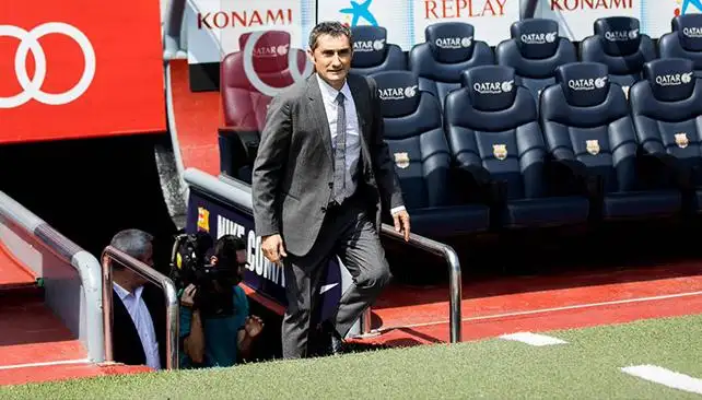 Ernesto Valverde: “Entrenar a Messi es una oportunidad única”