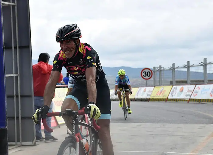 Roberto Martínez brilló en la Vuelta de San Juan Master