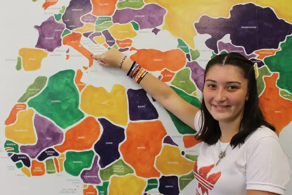 Crespense de intercambio cultural en Italia