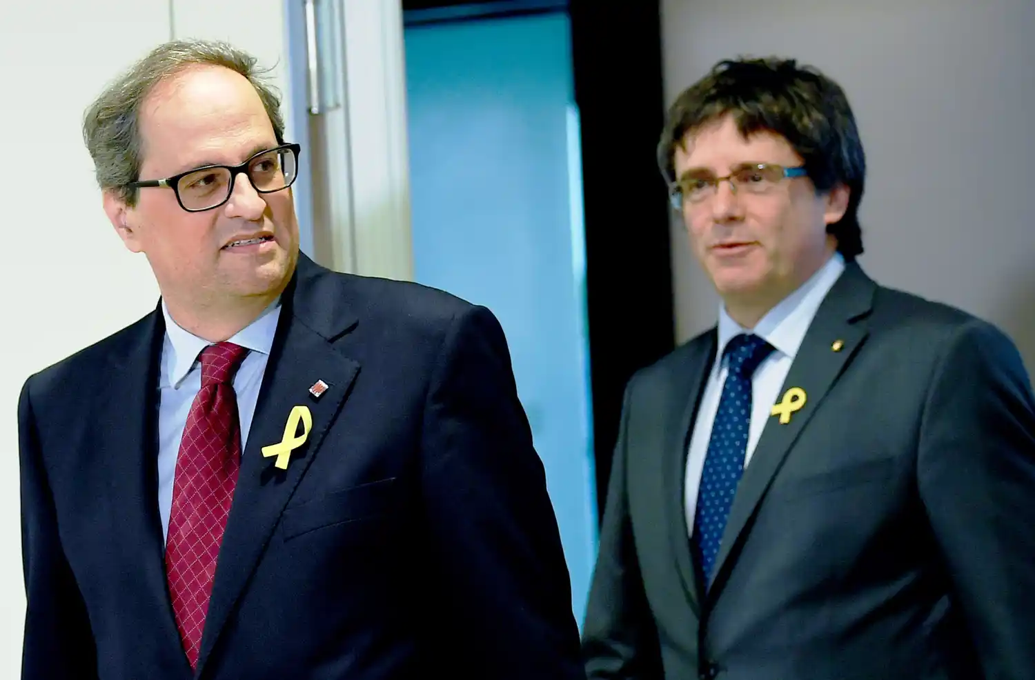 El nuevo presidente catalán le pidió a Rajoy una reunión