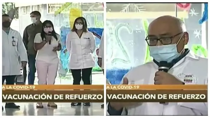 AUMENTAN CASOS DE ÓMICRON: Delcy y Alvarado dan luz verde a vacunación de refuerzo