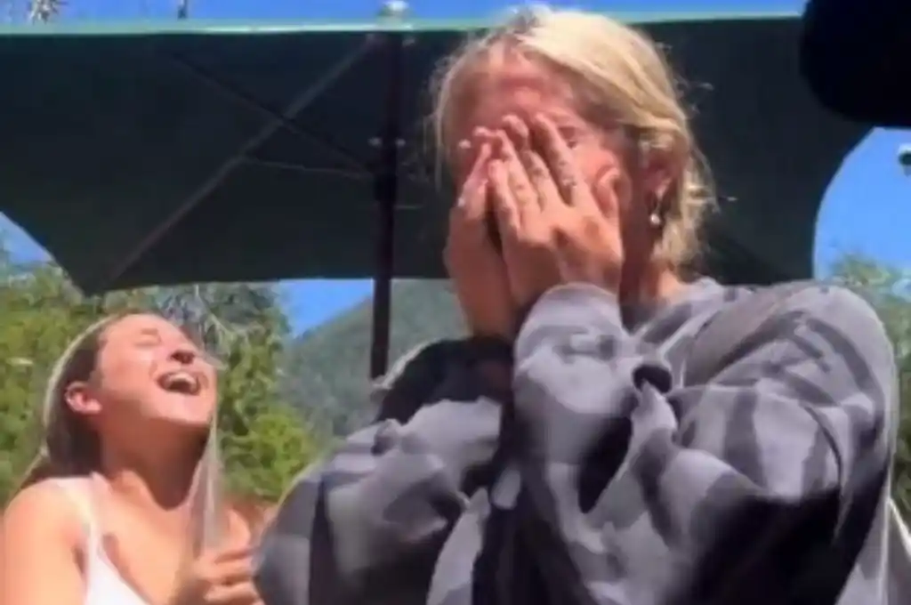 Candela pasó un mal momento en el sur