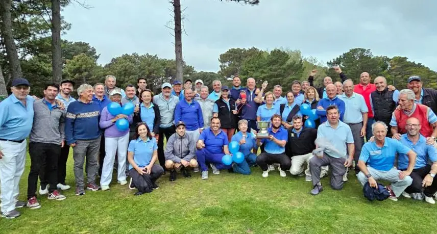Golf. Equipo "Celeste"
