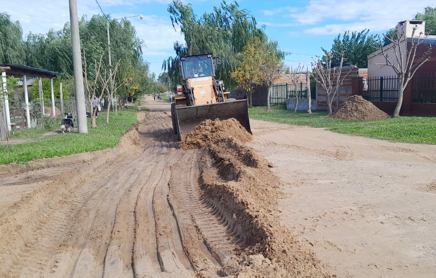 Programa de arreglo de calles y bacheo