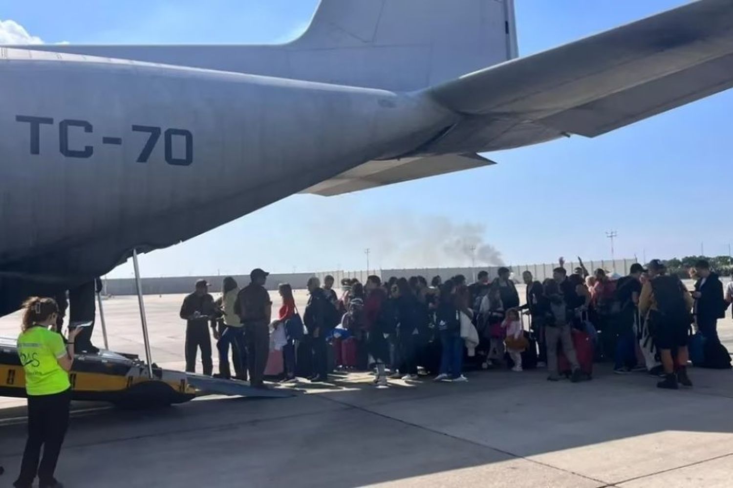 Volvieron al país los 244 argentinos que fueron evacuados de Israel