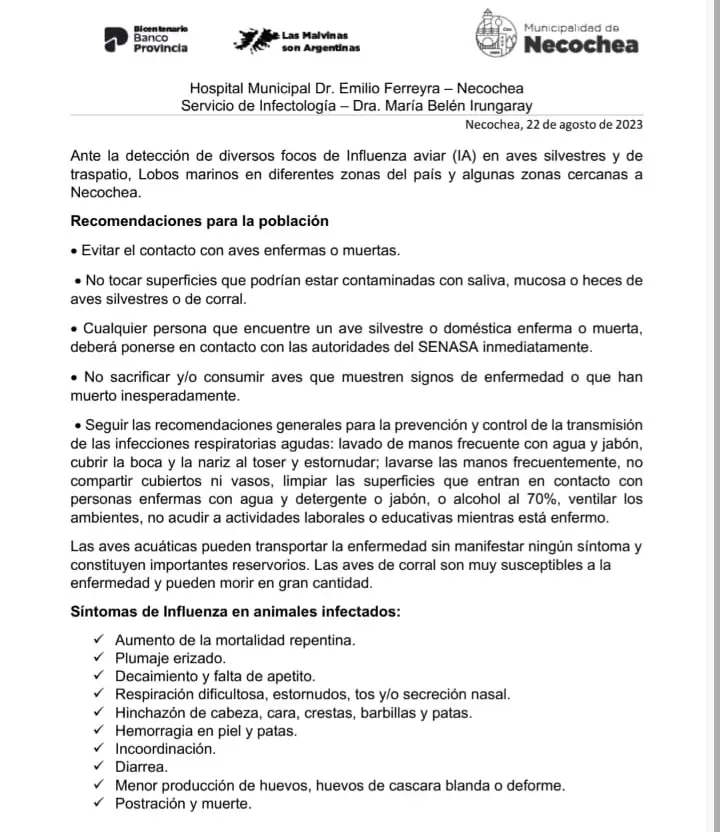recomendaciones gripe