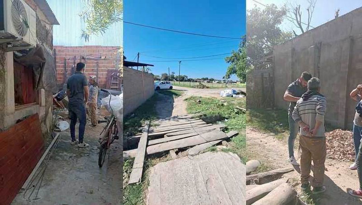 Buscan evitar el desalojo de vecinos que 
habitan en un sector del barrio Santa Rosa