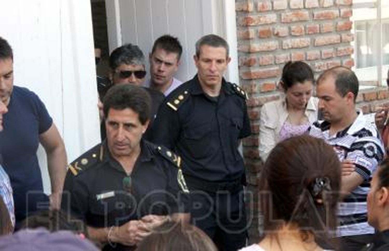 Protesta de la Policía Bonaerense en Olavarría