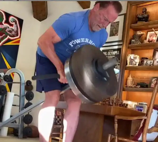 "Viejo, pero no obsoleto" escribió Schwarzenegger en su última publicación de Instagram.