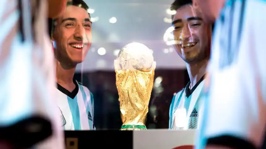 La Copa del Mundo llegó a Rosario