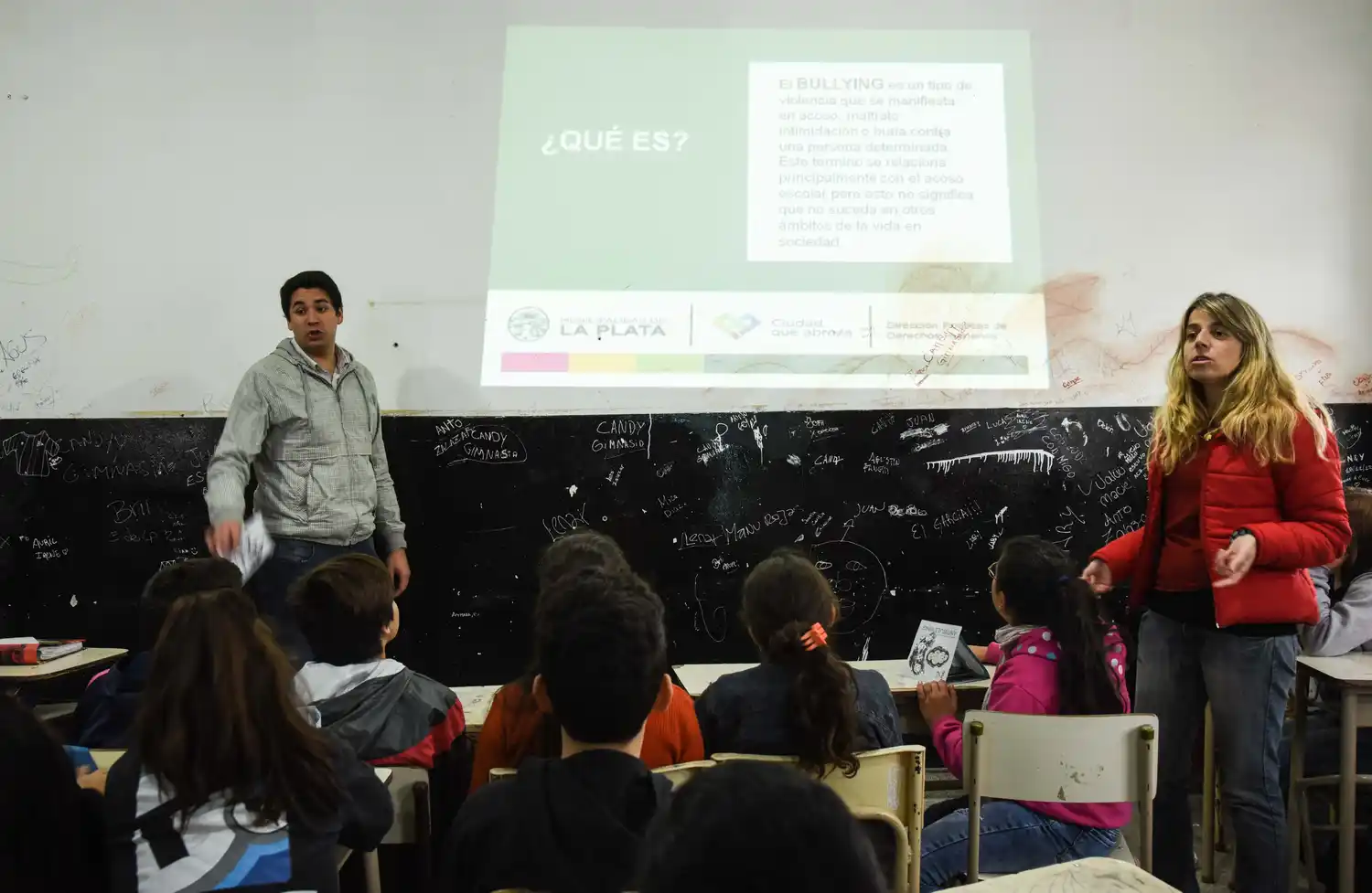 La Plata: Extienden la campaña antibullying por escuelas de la ciudad