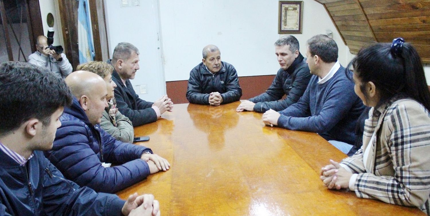  “Seguir con el trabajo en conjunto con Bomberos Voluntarios”