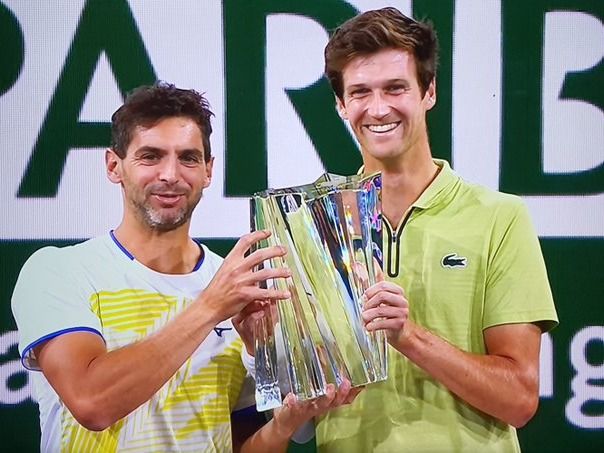 Andreozzi y Guinard , campeones en dobles del Master 1000 de INidan Wells. Foto:ATP