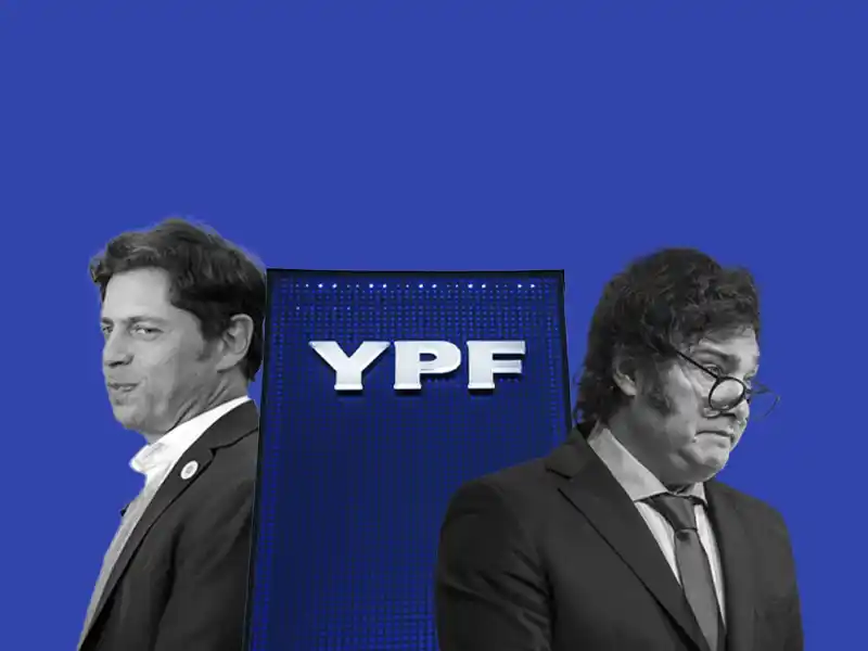 Kicillof acusó a Milei de tener un plan para entregar YPF.