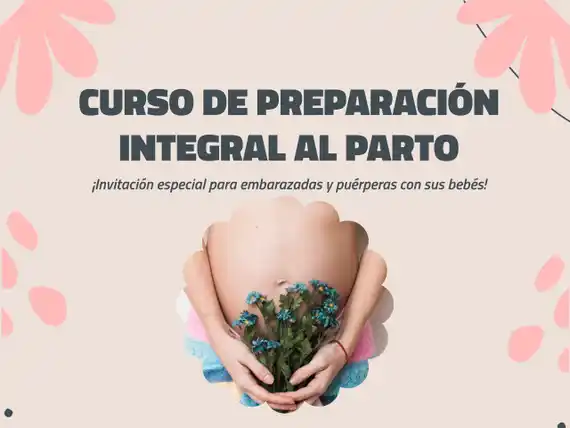 Curso gratuito de Preparación Integral al Parto en el CIC 2 “Dr. Carlos Beracochea”