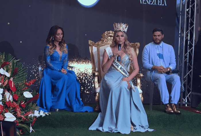 Valentina Sánchez Trivella en su encuentro con los medios. Foto CL