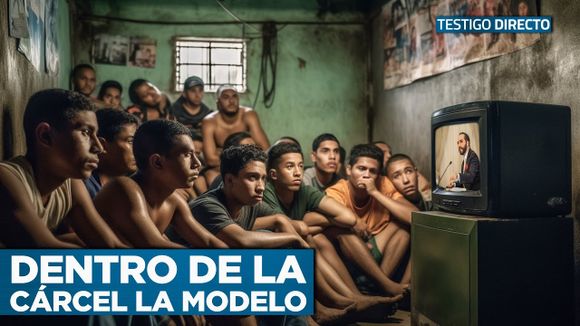 Así reaccionaron los presos de la cárcel más peligrosa de Bogotá al ver a los presos en El Salvador – Testigo Directo