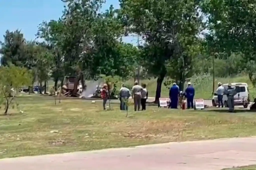 Ocurrió en cercanías al polideportivo.