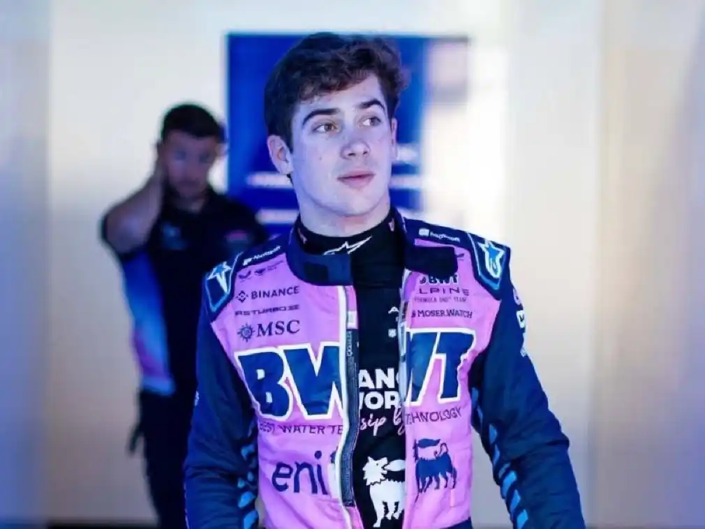 Colapinto confía en mejorar el rendimiento de Alpine.