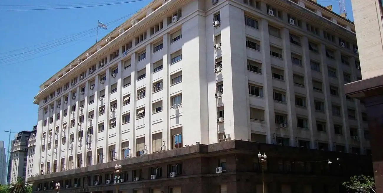 La sede del ministerio de Economía de la Nación en CABA.