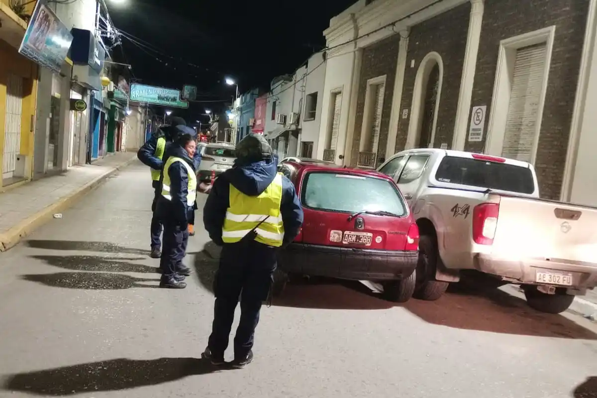 Hubo operativos en distintos puntos de la ciudad.