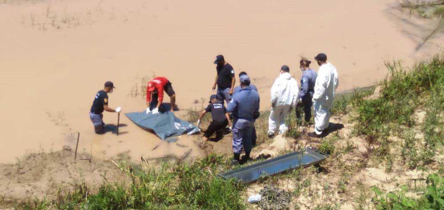 Hallaron el cuerpo de un hombre ahogado en el río Bermejo