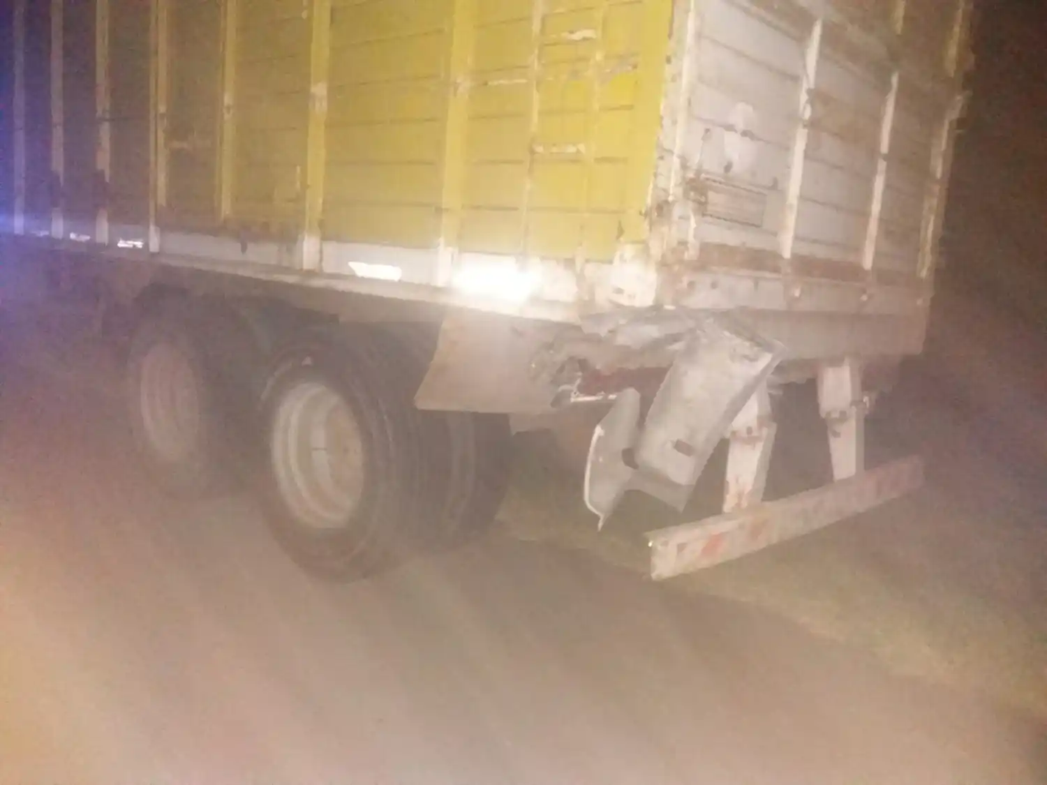 Ruta 9: por choque de camiones hay tránsito asistido