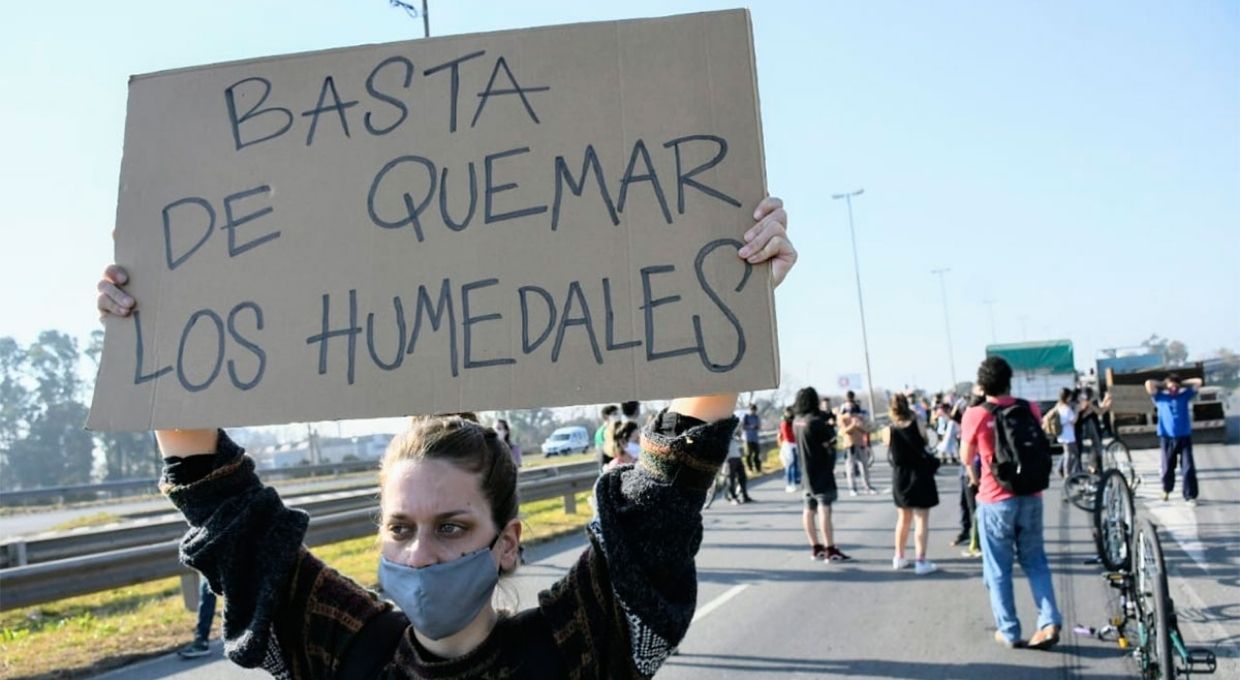 Vuelven a presentar el proyecto de Ley de Humedales en Diputados