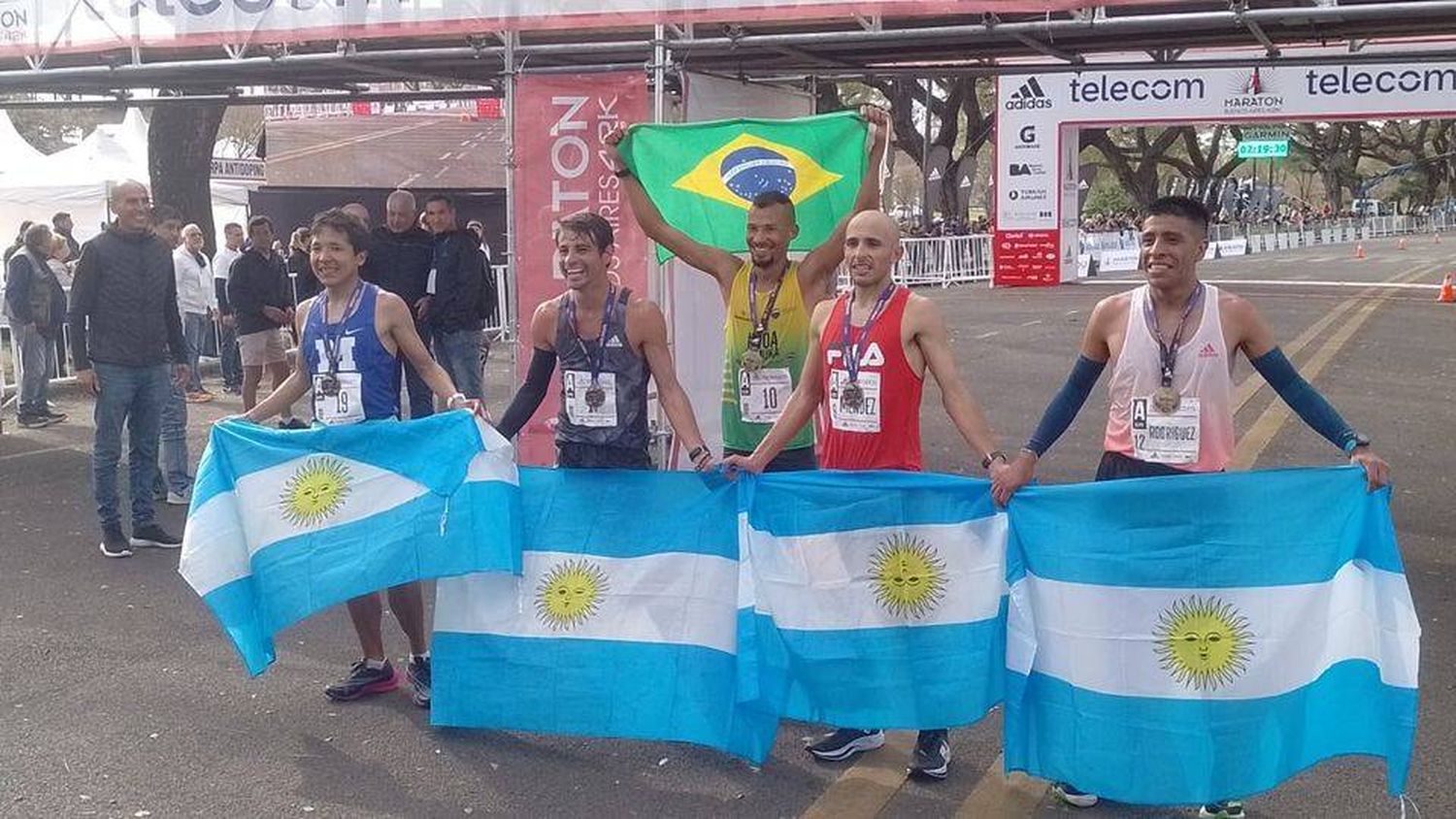 Martín Méndez el segundo mejor argentino en el maratón de Buenos Aires