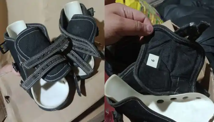 Necesitan botas de otro tamaño para el tratamiento