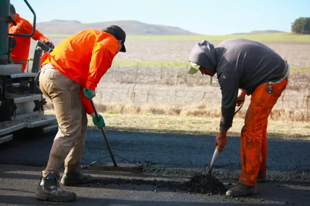 Comenzó la obra de mejoramiento de la entrada a María Ignacia