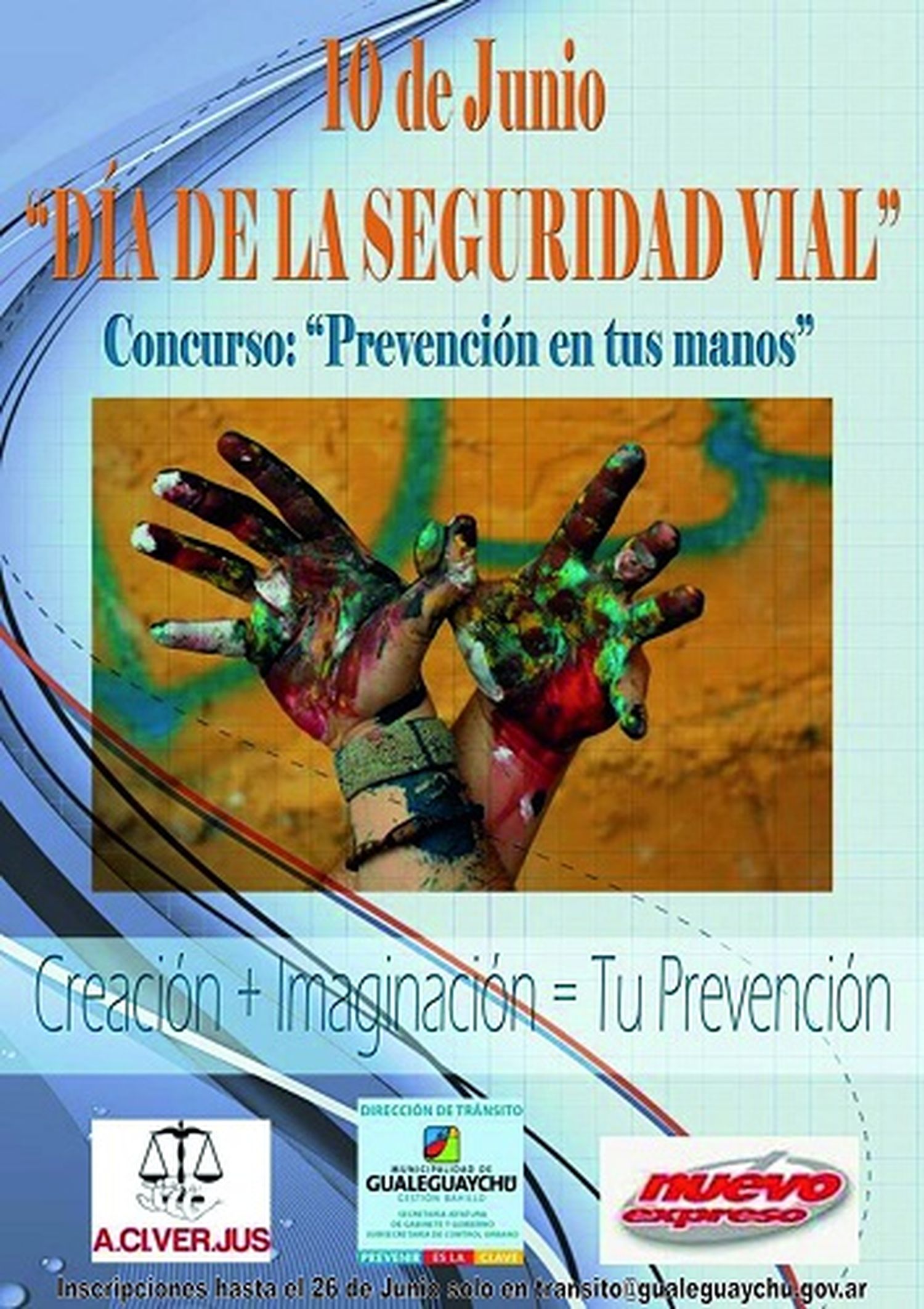 Concurso de mural para jóvenes sobre educación vial