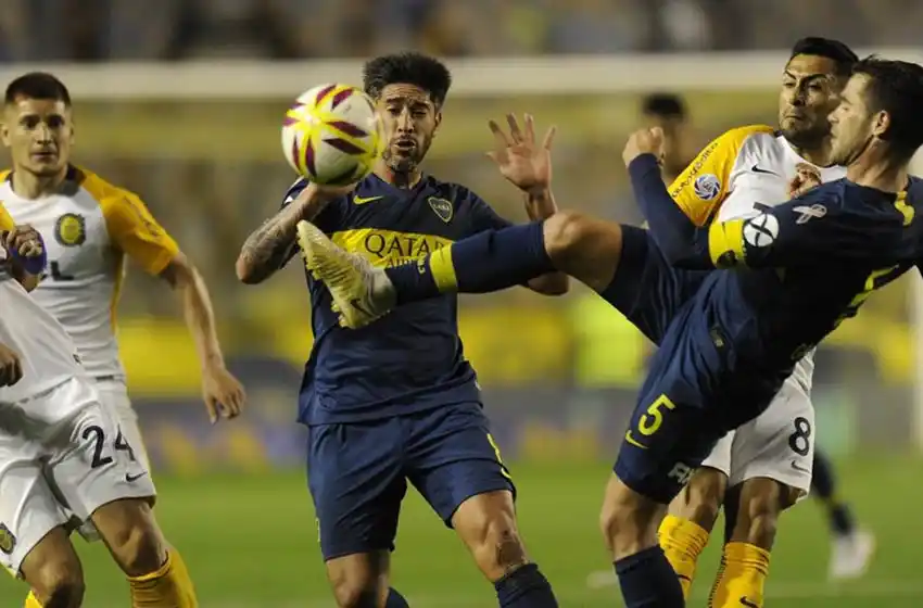 Central mejoró su imagen y empató en la Bombonera